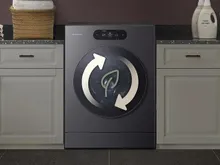 LG SIGNATURE WM9998HBA WashCombo all-in-one washer dryer in a modern laundry room
